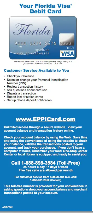 EPPICard Florida Number - Eppicard Help