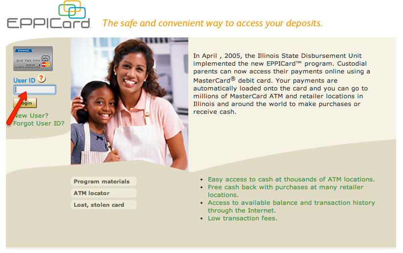 Illinois Child Support Card Balance and Login